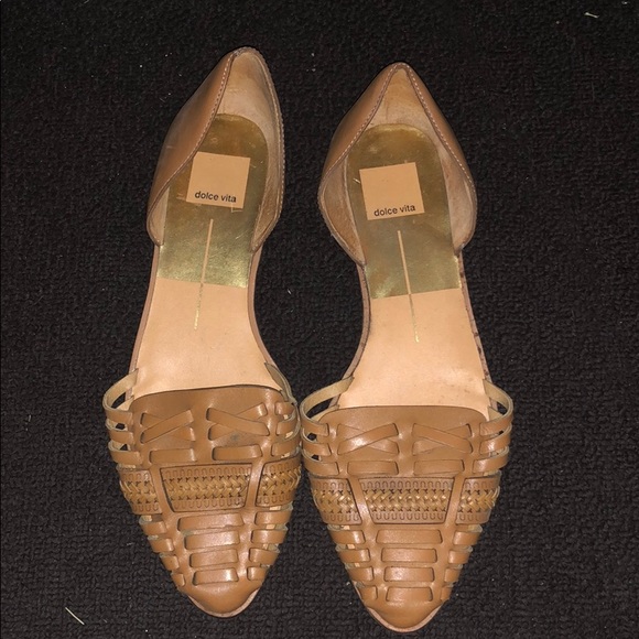 Tan Dolce Vita Sandals - Picture 1 of 5